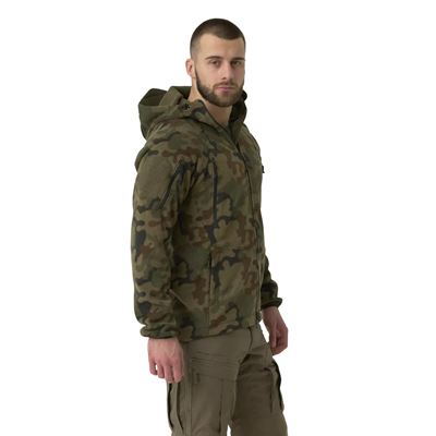 Jacke PATRIOT MK2 Hybrid fleece PL WOODLAND