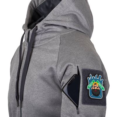 Pullover URBAN TACTICAL HOODIE GRAU MELANGE