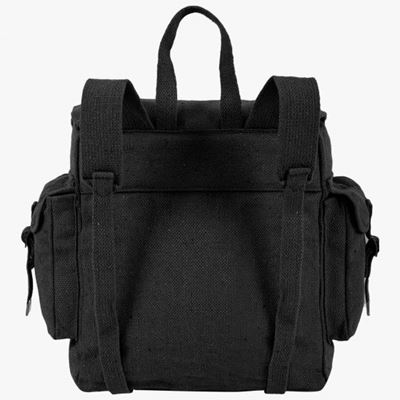 Rucksack LARGE WEB mit Taschen SCHWARZ