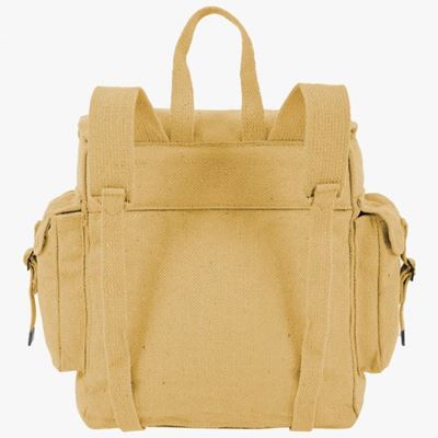 Rucksack LARGE WEB mit Taschen BEIGE