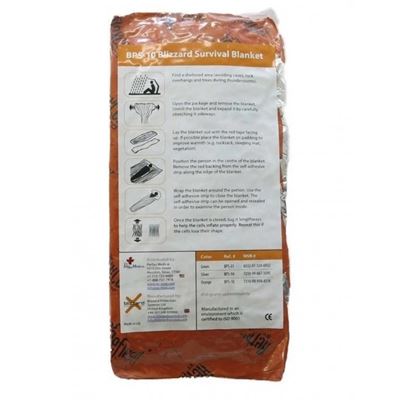 Thermodecke BLIZZARD® SURVIVAL Notfall klein GRÜN