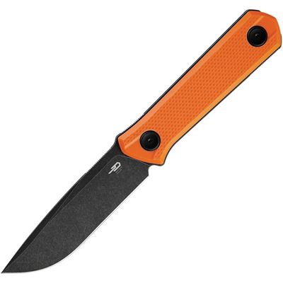 HEDRON Messer mit feststehender Klinge ORANGE