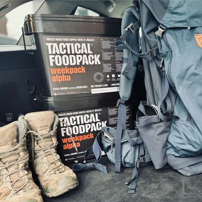 Dehydrierte Nahrungsration 21 Portionen WEEKPACK ALPHA TACTICAL FOODPACK C0017 6