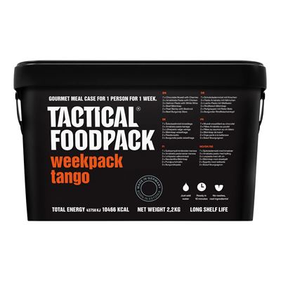 Dehydrierte Nahrungsration 21 Portionen WEEKPACK TANGO