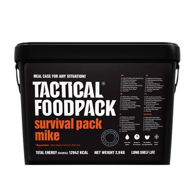 Dehydrierte Nahrungsration 21 Portionen SURVIVAL PACK MIKE