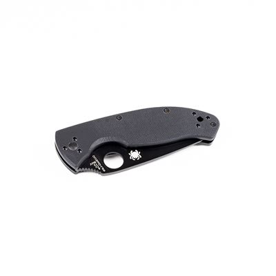 Klappmesser SPYDERCO TENACIOUS kombi SCHWARZ