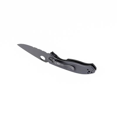 Klappmesser SPYDERCO TENACIOUS kombi SCHWARZ