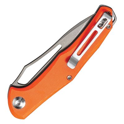 Klappmesser FRACTURE glatte Klinge ORANGE