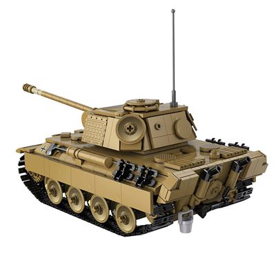 Bausatz PANTHER Panzer mit Fernbedienung 907 Teile