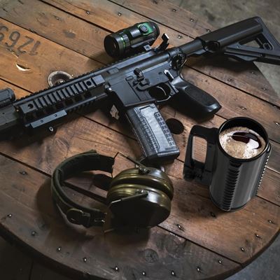 Keramikbecher AR15 650 ml SCHWARZ