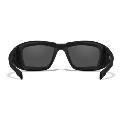 Taktische Sonnenbrille WX BOSS CAPTIVATE™ SCHWARZ rahmen SILVER FLASH Gläser