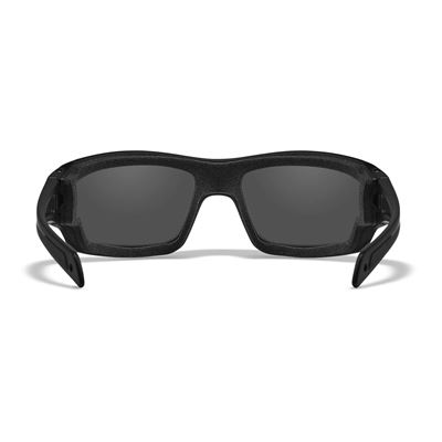 Taktische Sonnenbrille WX BREACH SCHWARZ rahmen GRAU Gläser