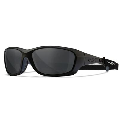 Taktische Sonnenbrille WX GRAVITY SCHWARZ rahmen GRAU Gläser