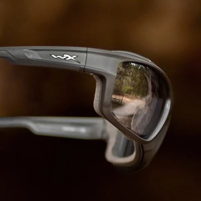 Taktische Sonnenbrille WX OZONE CAPTIVATE™ SCHWARZ rahmen Photochromic Grey