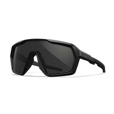 Taktische Sonnenbrille WX CITADEL CAPTIVATE™ SCHWARZER Rahmen GRAU GLÄSER
