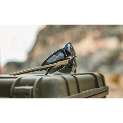 Taktische Sonnenbrille WX JAKL CAPTIVATE™ SCHWARZ rahmen TUNGSTEN Gläser