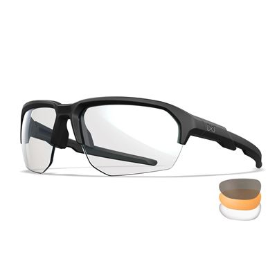 Taktische Sonnenbrille WX JAKL Set 3 Gläsern SCHWARZ rahmen
