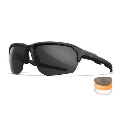 Taktische Sonnenbrille WX JAKL Set 3 Gläsern SCHWARZ rahmen