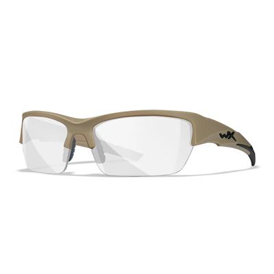 Taktische Sonnenbrille WX VALOR Set 3 Gläser TAN Rahmen