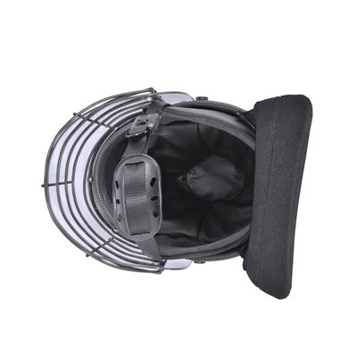 RIOT VISOR-Helm mit Gesichtsschutz und Gitter SCHWARZ Commando CI-5116 3