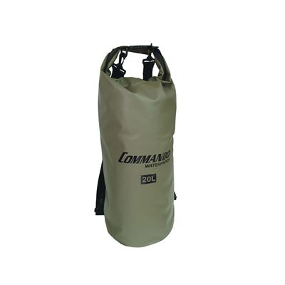 Dry Bag Transport Backpack Heavy Duty waterproof 20l OLIV