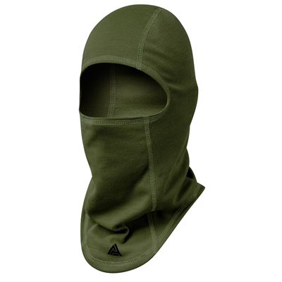 Sturmhaube BALACLAVA FR mit einer Öffnung GRÜN