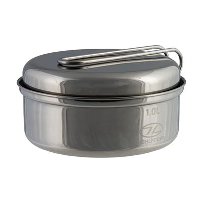 BILLY-Feldgeschirr 1 Liter Edelstahl