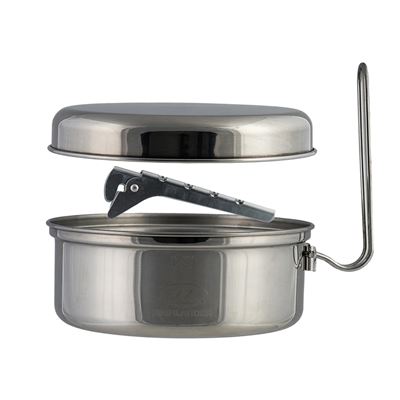 Essenstopf BILLY 1,5 Liter Edelstahl HIGHLANDER CP299-SR 6