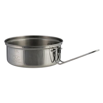 Essenstopf BILLY 1,5 Liter Edelstahl HIGHLANDER CP299-SR 5