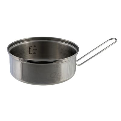 Essenstopf BILLY 1,5 Liter Edelstahl HIGHLANDER CP299-SR 3