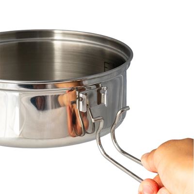 Essenstopf BILLY 1,5 Liter Edelstahl HIGHLANDER CP299-SR 7