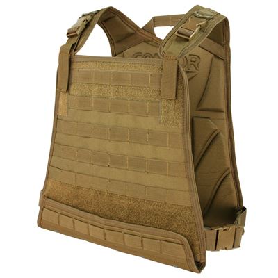 Plate Carrier Plattenträger MOLLE - COMPACT COYOTE BROWN