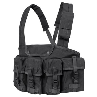 CHEST RIG 7 kapes SCHWARZ