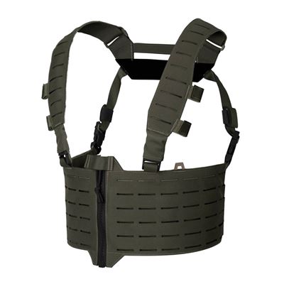 DIRECT ACTION Chest Rig WARWICK ZIP FRONT RANGER GREEN | Army shop ...
