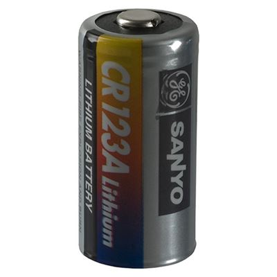 Batterie Lithium CR123A für HELIOS (2 Stk.)