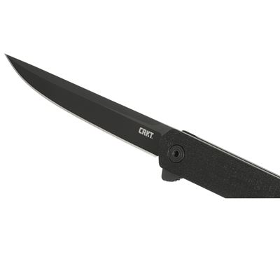 Klappmesser CEO FLIPPER BLACKOUT SCHWARZ CRKT CR7097K 8