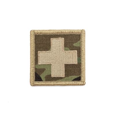Patch Medic KREUZ Velcro KHAKI-OCP Kante KHAKI