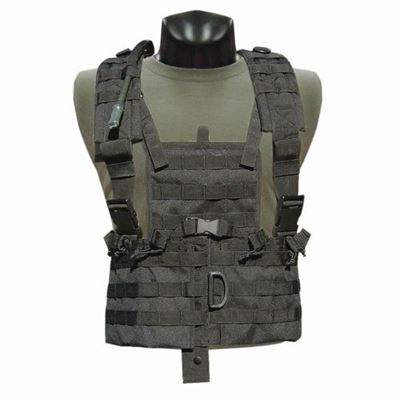 Taktische Weste MOLLE CHEST SET SCHWARZ