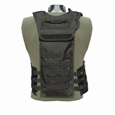 Taktische Weste MOLLE CHEST SET SCHWARZ