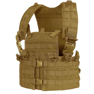 Taktische Weste MOLLE CHEST SET COYOTE BROWN