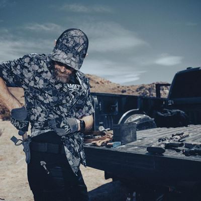 Kappe HAWAIIAN TRUCKER DARK OPS