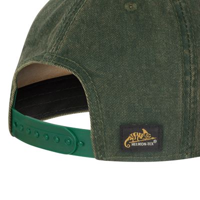 Cappy SHOOTING TIME DIRTY WASHED DARK GREEN/KELLY GREEN