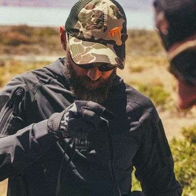 Kappe trucker GREASE GUN DUCK HUNTER