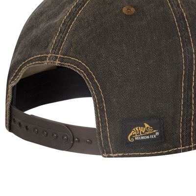 Cappy TACTICAL DIRTY WASHED SCHWARZ/BRAUN