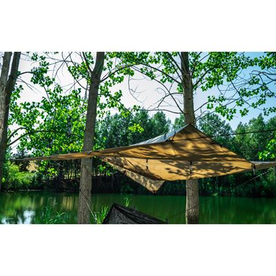 Biwakplane WILD 3x3 m RAL 7013