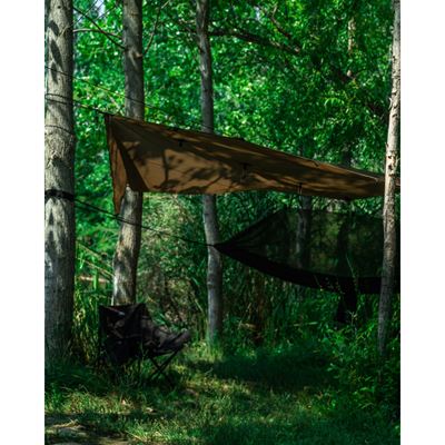 Biwakplane WILD 3x3 m RAL 7013