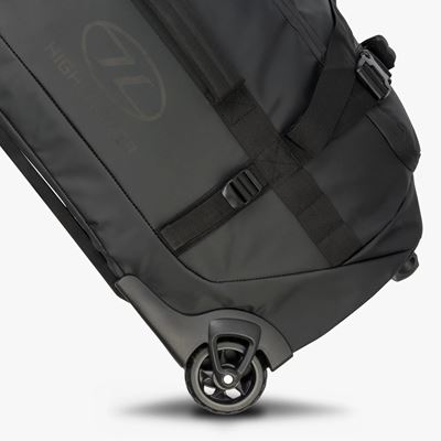 Anhängertasche auf Rädern 100 Liter SCHWARZ