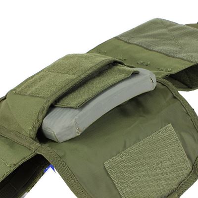 Weste DEFENDER MOLLE Plattenträger GRÜN