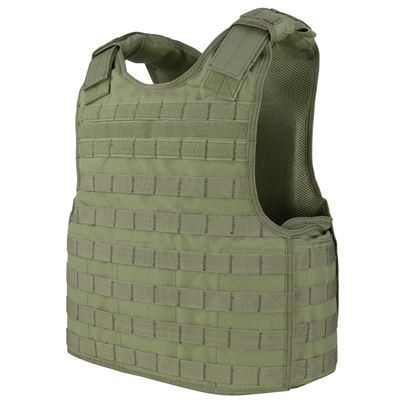 Weste DEFENDER MOLLE Plattenträger GRÜN