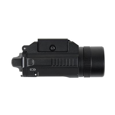 Taktische Taschenlampe PT01 für Pistole SCHWARZ